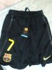 pantalón villa #7 FC Barcelona negro talla XL // barcelona shorts size XL black 