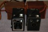 2 KODAK BROWNIE BOX CAMERAS 