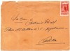 12/090 CARTA 1932 VILLA DE SAN JURJO MARRUECOS A MELILLA RRR SPAIN SPANIEN 