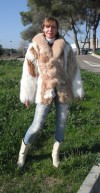 ALPACA FUR COAT - ABRIGO PIEL DE ALPACA - ALPAKA PELZMANTEL 