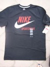 NEW NWT Nike sportswear training soccer  t-shirt 350436 color 017/black L LARGE (826216582389) 