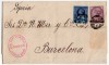 (I.B) QV Cover : Barcelona Entire 1891 