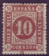 SPAIN-1867-CIFRAS-EDIFIL 94-V.GOOD USED-CV$ 28.00 