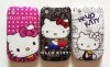 3pcs NEW Lovely Hello Kitty BlackBerry Curve 8520 8530 Hard Back Cases HOT 