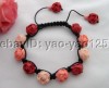 WOW!!! Multi Color Coral Flower Bracelet 