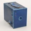 dekorative blaue Boxkamera Kodak Brownie No. 2 Model F 