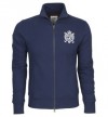 Hackett Of London Snow Polo Full Zip Fleece Jacket Medium 