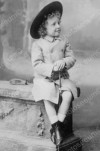 Prince of Spain Small Boy Portrait 4x6 Old Photo 