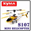 Original Real Syma S107 GYRO MiNi 3CH Channel RC Helicopter RTF Metal Gift D5  