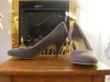 LOVELY TAUPE SHOES SIZE 4 BRAND NEW 