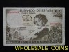 $WHOLESALE_COINS€FANTASTICO BILLETE 100 PESETAS 19 NOVIEMBRE 1965 ESCASO OCASIÓN 