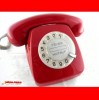 ►►►Antiguo telefono HERALDO post color ROJO precioso►►► 