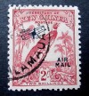 New Guinea - 2/- Undated Bird Airmail, very fine used Salamaua 1937 