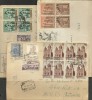 Spain stamps on 3 inland Reg. Spanish covers 1969 