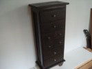 MUEBLE AUXILIAR  WENGE 8 CAJONES 