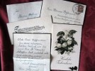 Five cards and letters of sympathy - Killed in action 