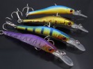 4pcs FISHING LURES CRANKBAITS HOOK BASS 6.5g 