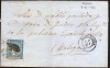 HISTORIA POSTAL - CARTA COMPLETA DEL MASNOU (BARCELONA) A MÁLAGA  