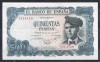 BILLETE 500 PESETAS 1971 J. VERDAGUER  Sin Serie MBC  VF 