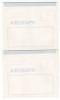 E707 Canada Airgraph PS Stationery Unused Forms - Lot x2 - 