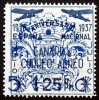 1937 CANARIAS ED#33hcc** 1,25Pts s. 5c azul (A) ¡¡SÓLO EXISTEN 100 EJEMPLARES!! 