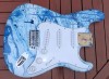 Custom Swirl Painted Strat Style Guitar Body - project 