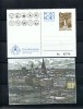 SCHWEDEN GS-POSTKARTE 350 JAHRE POST 2.10 Kronen 1986 GEZÄHNT  ganz selten 