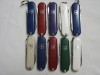 10 VICTORINOX CLASSIC MODEL SWISS ARMY KNIVES with logos 