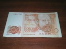 BILLETE DE ESPAÑA 200 PESETAS 1980 CLARIN SIN SERIE