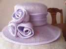  FORMAL WEDDING  HAT BHS STRAW IMMACULATE CONDITION 