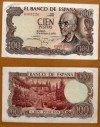 100 Pesetas Madrid 17 Noviembre 1970 (Sin Serie) 