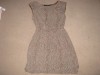 Zara Brown / Mocha and White Dress size M 