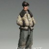 Resin model kit 1/35 WWII Axis Tank Commander in custom winter uniform “Manfred” 