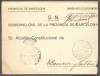 SOBRE DE ESPAÑA CIRCULO EN 1924 GOB. CIVIL DE BARCELONA-VILLANUEVA Y GELTRU EP4.