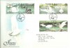 ISLE of MAN 1991 Swans set FDC 