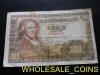 $WHOLESALE_COINS€ FANTASTICO BILLETE 100 PESETAS 2 MAYO 1948 ESCASO OCASIÓN 