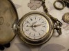 Vintage Silver Pocket Watch Unusual and Working  