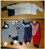 Babystrampler mit Pullover, Babypullover, Babystrampler Größe 56,  8 teilig 