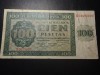  100 PESETAS DE 1936,  BURGOS, SERIE X. DECENTE