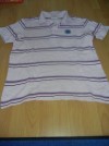 Poloshirt von Tom Tailor rosa gestreift Gr. M