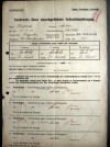 Original Zyklon B delousing & vaccination document - Typhus - Cholera 1941/42 