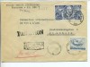 Poland reg air mail cover to Sweden 1952 