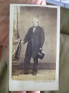 RARE 1860s CDV PHOTO CONFEDERATE GENERAL WILLIAM PRESTON & AMBASSADOR TO SPAIN 