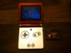 Nintendo Game Boy Advance SP Limited Edition Red Handheld 