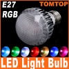 2 Million Color RGB E27 LED Flash Light Bulb with Remote Control 