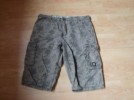 braune Jeansshorts, Gr. 54 