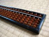 Japanese nice abacus wooden soroban used 21 column. 