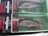 Lot of *2 NIB Rapala CD-7 Countdown Rainbow Trout Sinking Fishing Lures 1 Day 