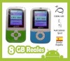 *OFERTON -MP4 8GB CON RADIO FM, ALTAVOZ, GRABAD. DE VOZ, SLOT MICROSD 