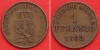 Hessen-Darmstadt 1 Pfennig 1862 